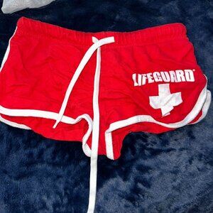 Lifeguard beach shorts